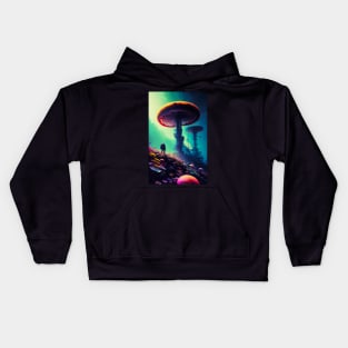 Abstract Another World Kids Hoodie